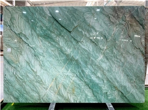 Luxury Stone Natural Green Quartzite Slab Wall Tile