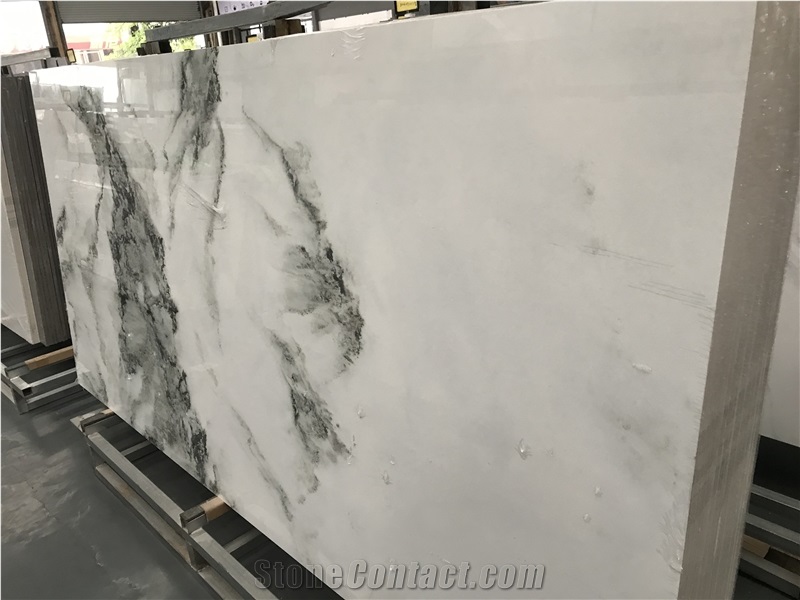 China Cheap Sintered Stone Calacatta White  Good Quality