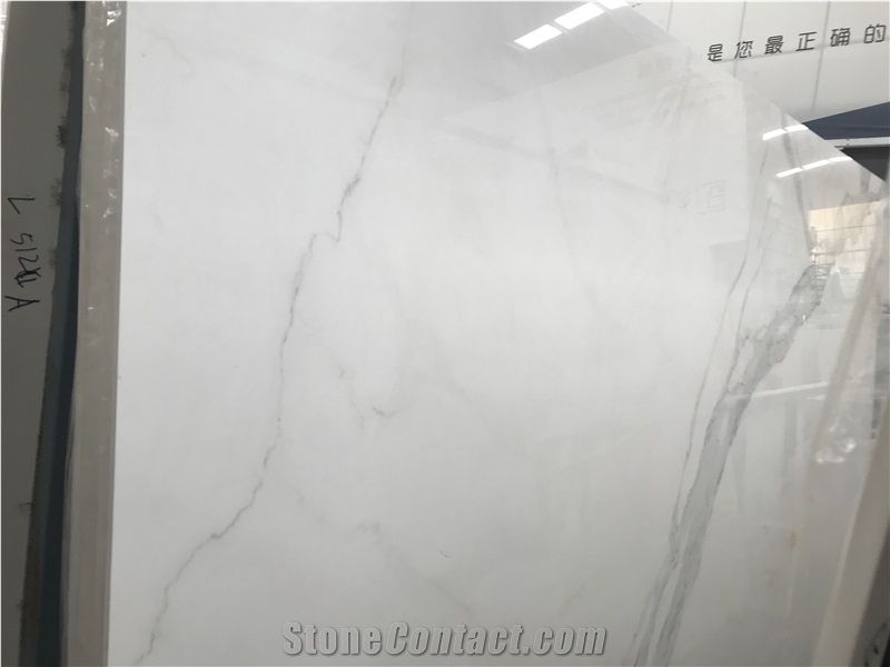 China White Sintered Stone  Slab Polish High Quality