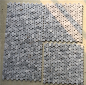 Carrara White Marble Mosaic