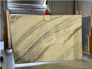 White Fusion Marble Slabs