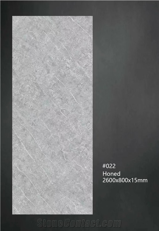 Armani Grey Artificial Gorgeous Sintered Stone Slabs Decor