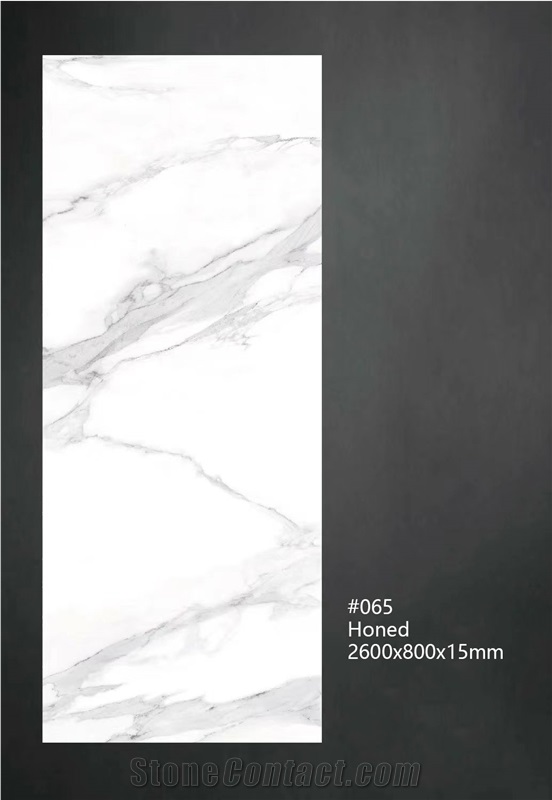 Bestseller White Interior Design Sintered Stone Slabs