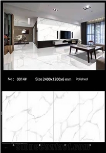 Freesia White Sintered Stone Slab Sintered Stone