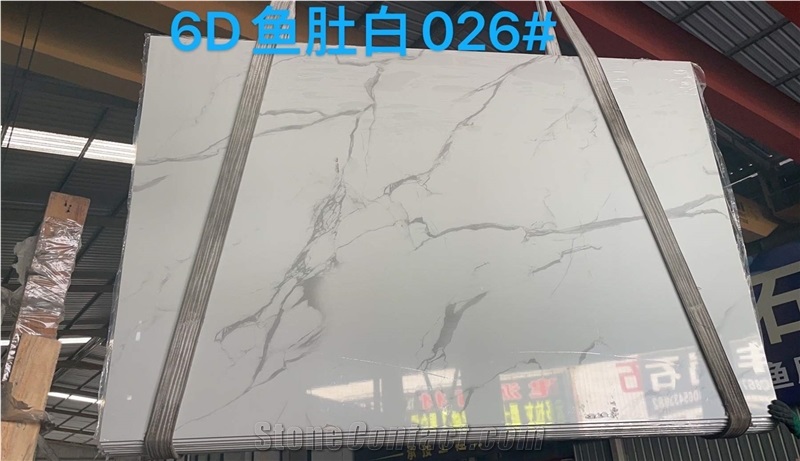 Special Price Artificial Marble Engineered 3D Carrara White