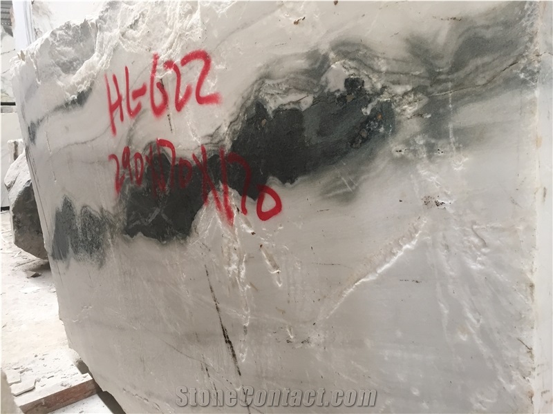 Hot Sale China Panda White Block Marble Block For Project
