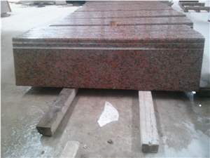 Hot Sale Chinese Red Granite Project Step&Rise