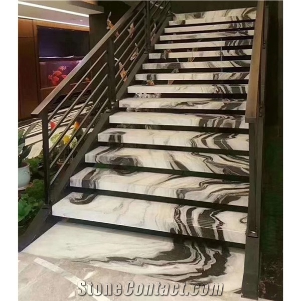 Hot Sale Fashion Marble China Panda White Celebrity Stairs