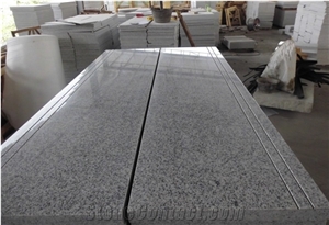 Hot Sale Fire Stairs Granite Light Grey G602 For Project
