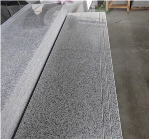 Hot Sale Fire Stairs Granite Light Grey G603 Good Price