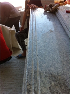 Most Economical Light Grey G602 Granite Stair Treads