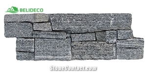China Natural Dove Grey Granite Ledge Stone