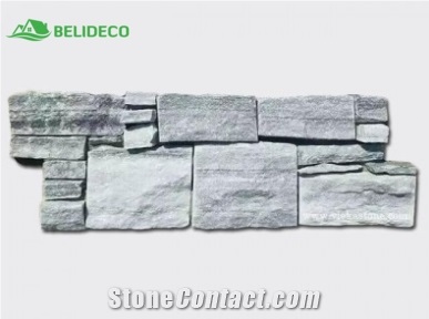 Culture Stone Thin Wall Ledge Stone Veneer Grey Quartzite