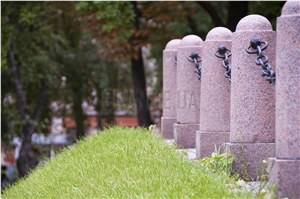 Kapustinsky Granite Parking Barriers, Bollards, Posts