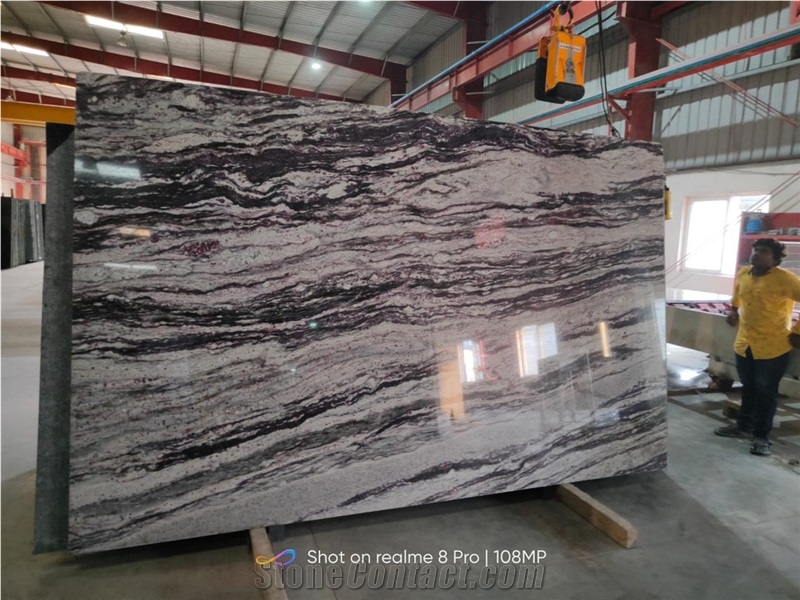 Zebra White Granite Blocks