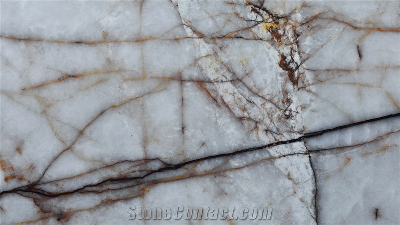 Spider Crystal Quartzite Slabs