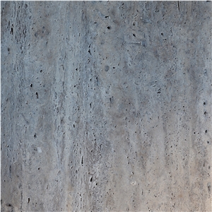 Silver Travertine Tiles- Veincut Unfilled