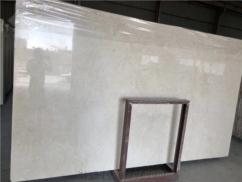 Crema Marfil Cream Marble Slab For Wall Stone Tiles