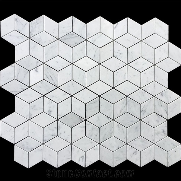 High Quality Wholesale Art White Marble Mosaic Tiles