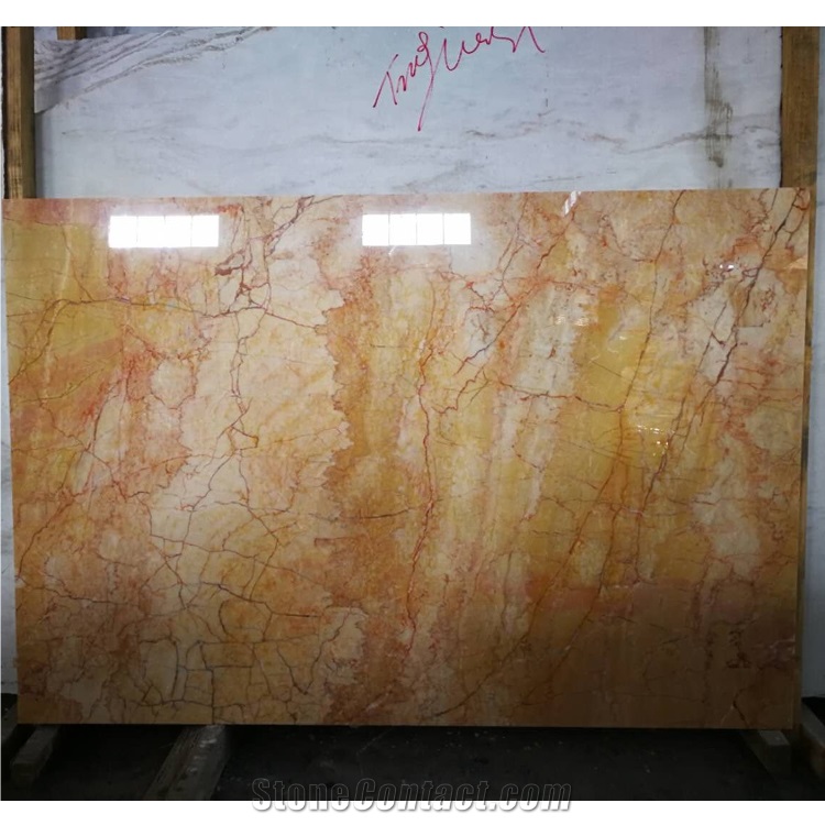 Hot Selling Polished Cream Valencia Marble Slabs & Tiles