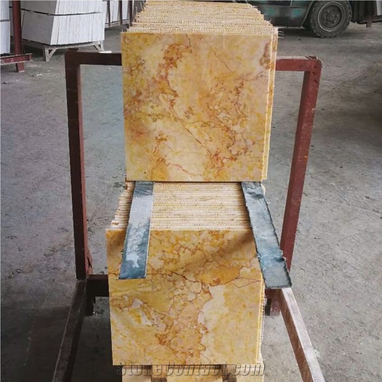 Hot Selling Polished Cream Valencia Marble Slabs & Tiles