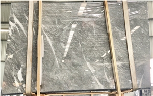 Italy Ice Grey Marble Pattern Slab Skirting Tiles