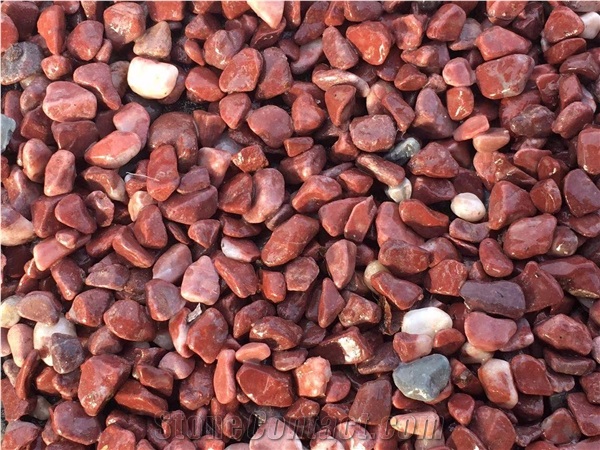 Natural Walkway Red Pebble Stone & Garden River Stone