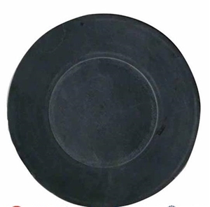 Round Design Black Slate Stone Trays & Cutting Board