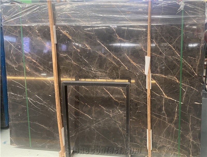 Wholesale St Laurent Brown Marble Tiles And Slabs