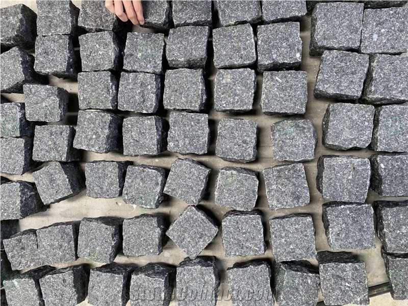 Factory Direct Supply Angola Black Granite Wall Tiles