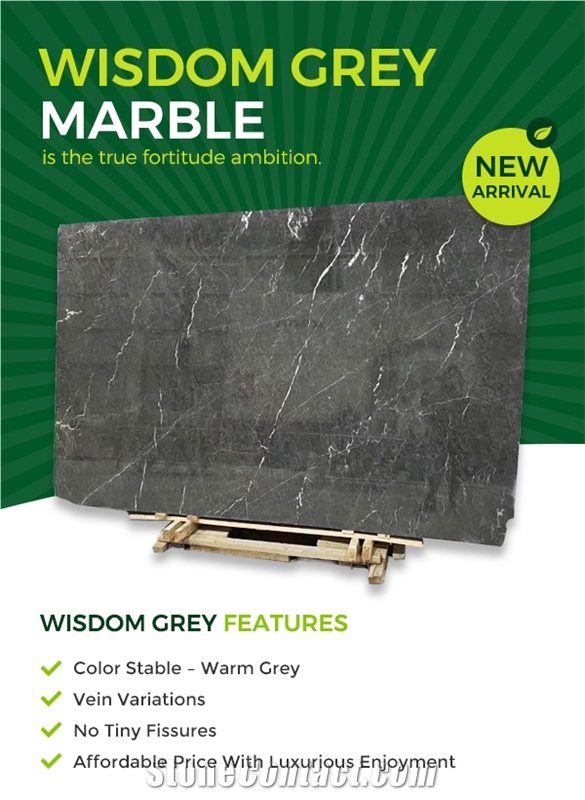 Wyndham Grey Dark Grey Marble Slabs And Tiles Decoration