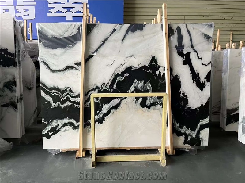 China Factory High Quality Panda White Marble Good Price