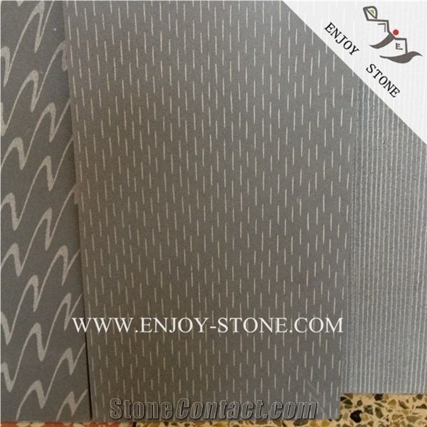 Chinese Gray Basalto/Hainan Grey Light Basalt Wall Tiles