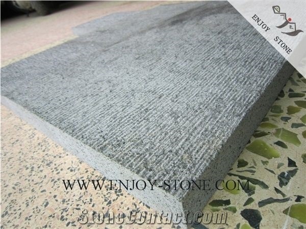 Chiseled Zhangpu Bluestone Tiles/Slabs/Bluestone With Cat Paw