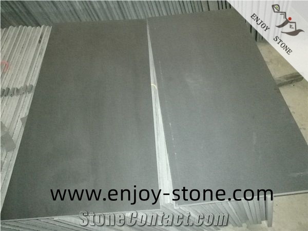 Honed Hebei Black Granite/ Absolute Black/ Slabs & Tiles