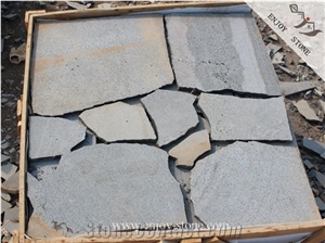 Zhangpu Bluestone Pavers With Cat Paws -Flagstone Paver
