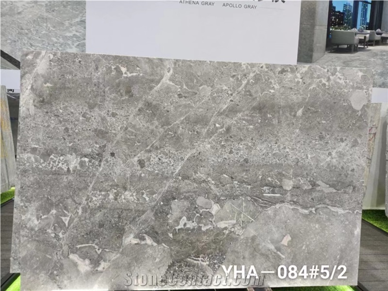 Ariston Grey Marble Slabs Tiles