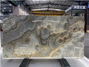 Turkey Water Mo Onyx Polished Wall Slabs & Floor Tiles