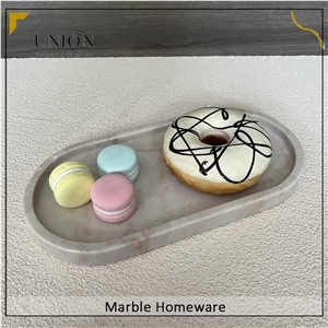 Elegant Marble Serving Tray