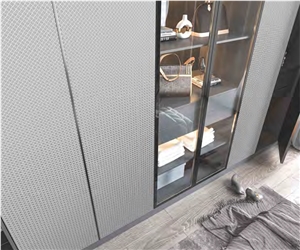 BUGATTI SINTERED STONE PANEL LOCKER ROOM DECOR
