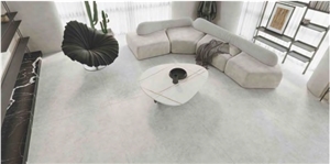 Plain Cement White,Artificial Stone Slab, Sintered Stone