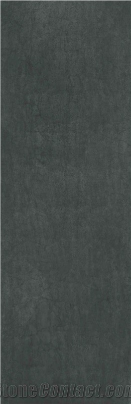 Portland Black Sintered Stone Panel For Closet Design