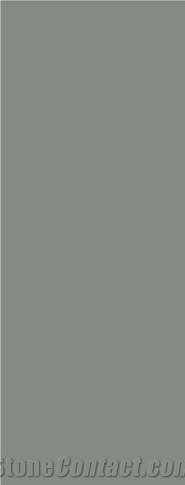 Pure Grey Color Sintered Stone Kitchen Cabinets Decor Panel
