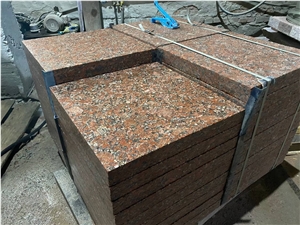 Rosso Santiago Granite Red Granite Tiles