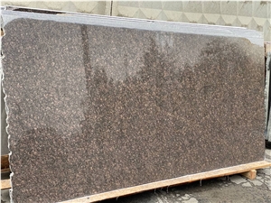 Star Of Ukraine Brown Granite Slabs