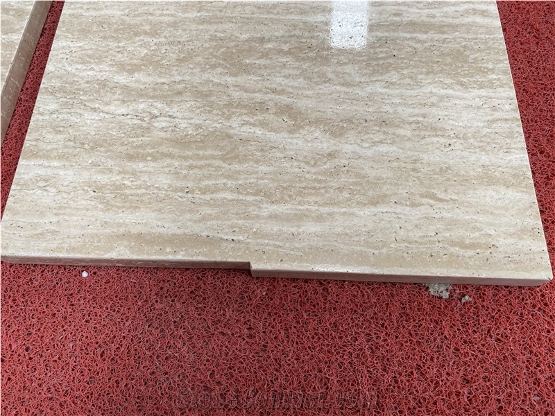 Beige Travertine Lightweight Granite Backed Honeycomb Panels