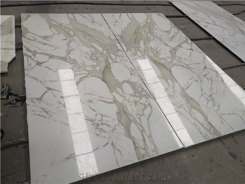 Carrara Marble High Quality Backed Aluminum Honeycomb Panel