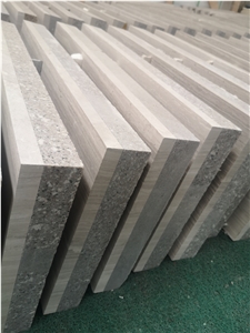 Perlino Bianco Marble Granite Backed Laminated Tile For Outdoor Use