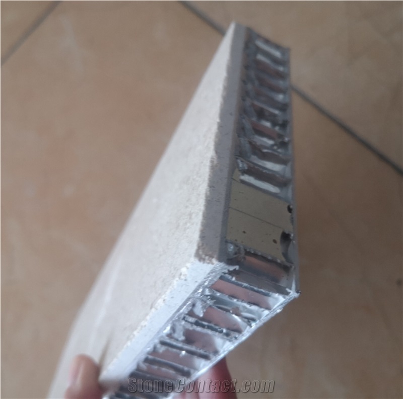Portugal Beige Limestone Honeycomb Stone Panels