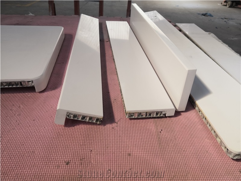 Quartz Laminated Honeycomb Panels For Countertop / Table Top